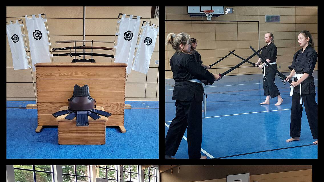 Koreanischer Schwertkampf und Bogenschießen